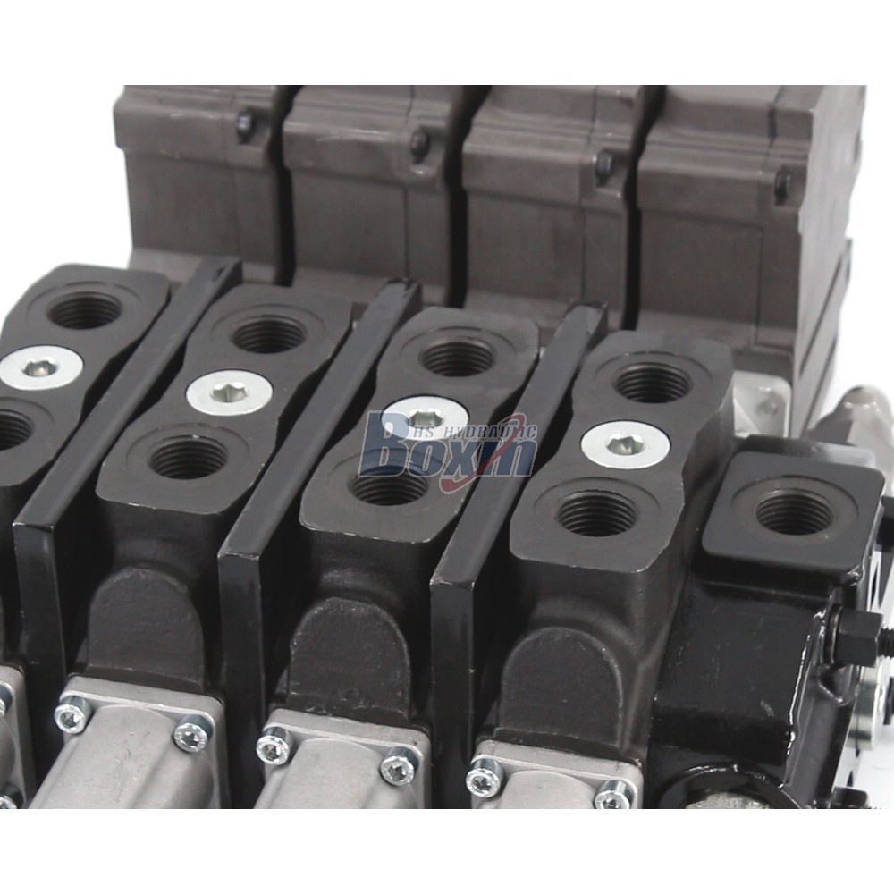 Strategic Partnership Opportunity for SD8EMA-4OT Electric Motor 4 Spool Sectional Directional Valve Distribution detail image